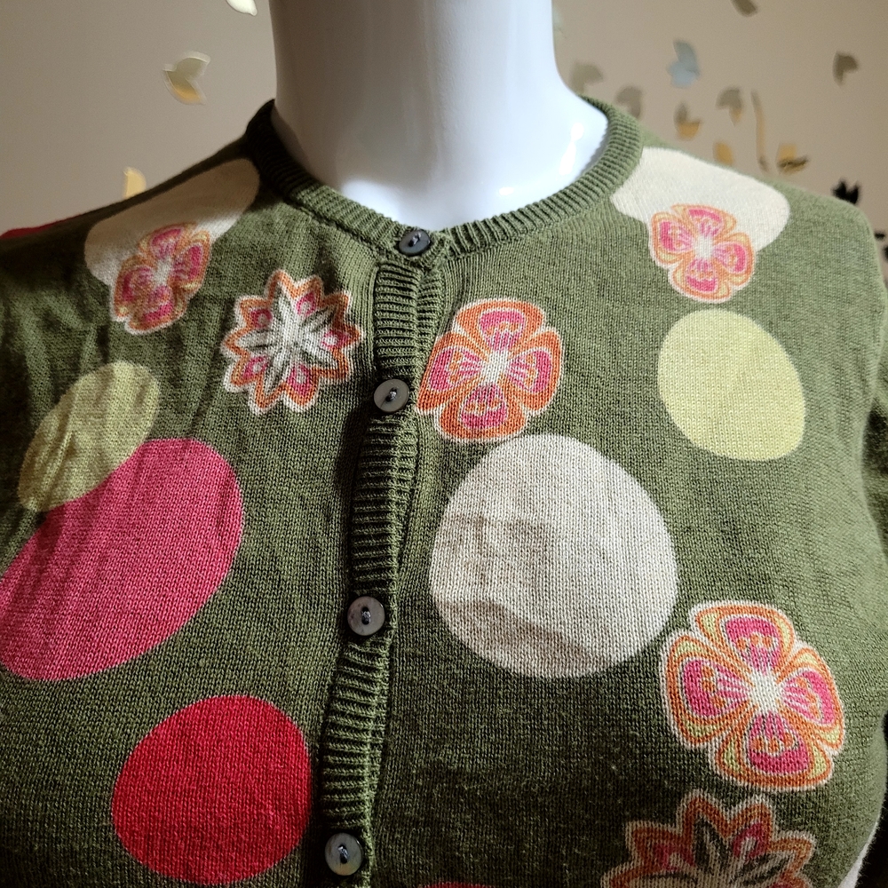 Floral Patterned Cardigan - Picture 5 of 10